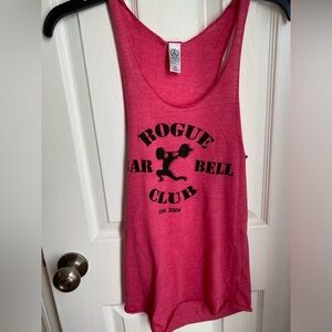 Rogue fitness tank size medium